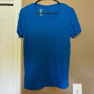 Zara Scoop Neck. Blue. Size Medium.